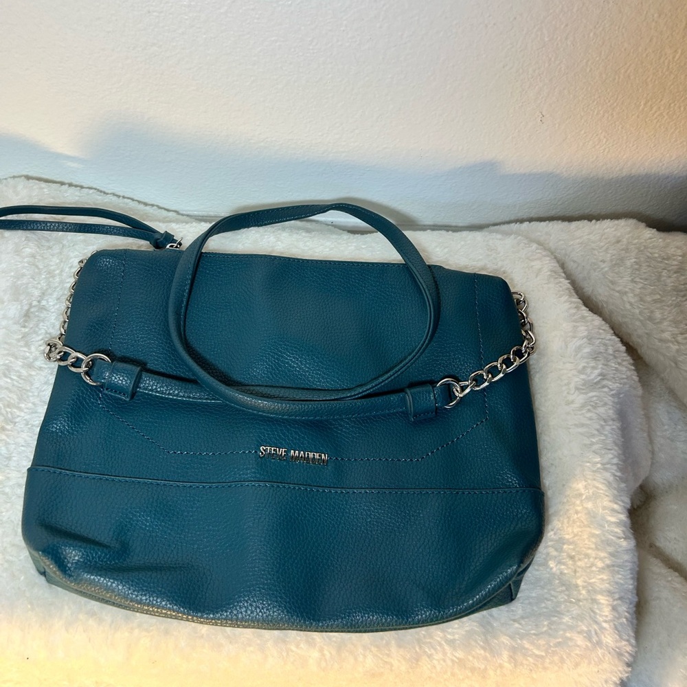 Steve Madden Teal Shoulder Bag